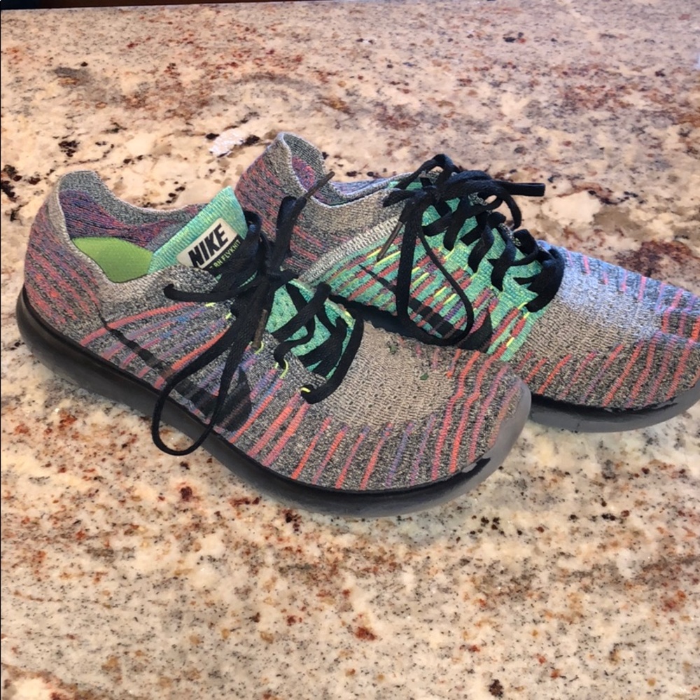 nike free rn flyknit sneakers
